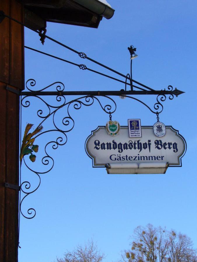 Landgasthof Berg Eurasburg Εξωτερικό φωτογραφία